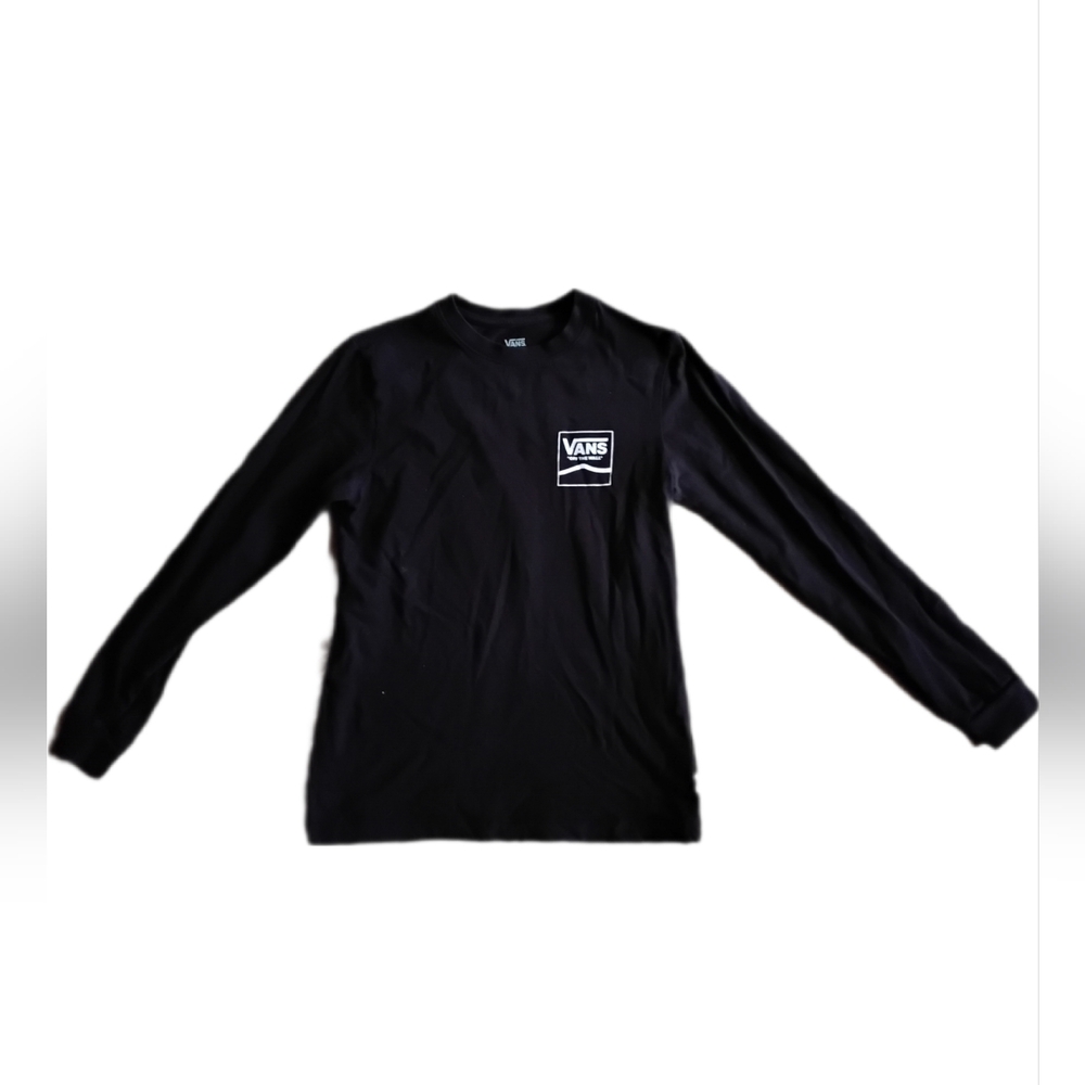 VANS Off the Wall Graphic Long Sleeve Shirt Size Extra‎ Small